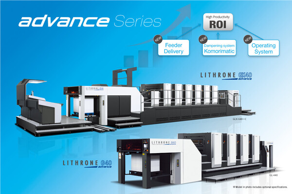 Lithrone G40 advance increases efficiency of high-quality art printing by  30 percent